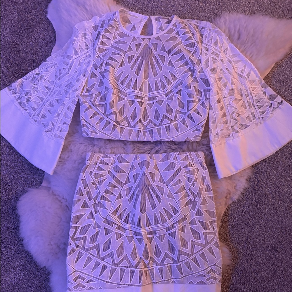 Two Piece Skirt Set